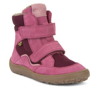 Froddo Barefoot TEX Winter hochgeschnittene Winterschuhe, Fuksia-pinkki, 32