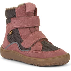 Froddo Barefoot TEX Winter corte alto zapatos de invierno (AW22), vaaleanpunainen, 29